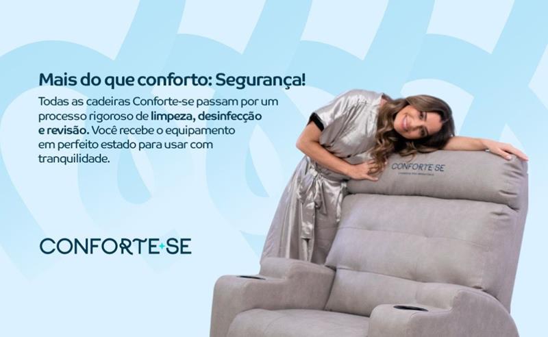 Poltronas para locação de pós cirúrgico em Contagem ampliam cuidado domiciliar na Região Metropolitana de BH