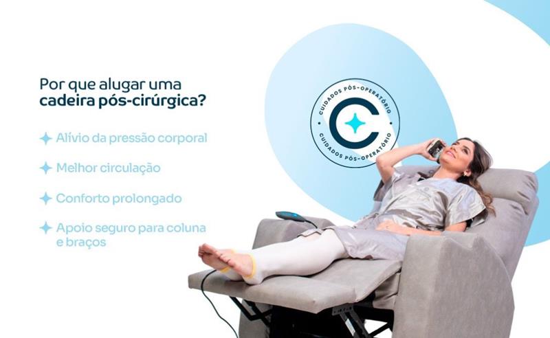 Locação de poltronas para pós operatório em Juiz de Fora amplia cuidados no período pós-cirúrgico