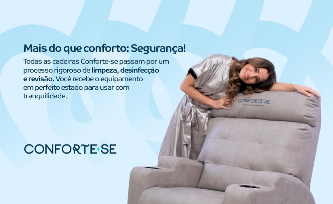Poltronas para locação de pós operatório em Betim garantem conforto e segurança na recuperação